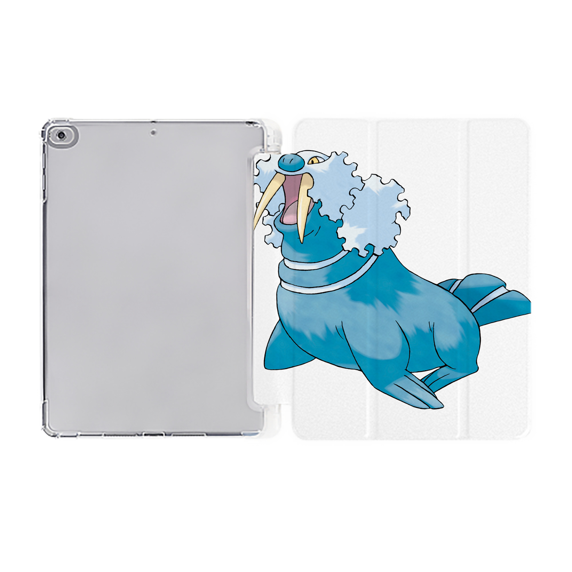 （画像用） ポケットモンスター Pokémon IPad ケース ペン収納付き 三つ折りスタンド PUレザー×シリコン 対応機種9.5/10.5/10.9インチ